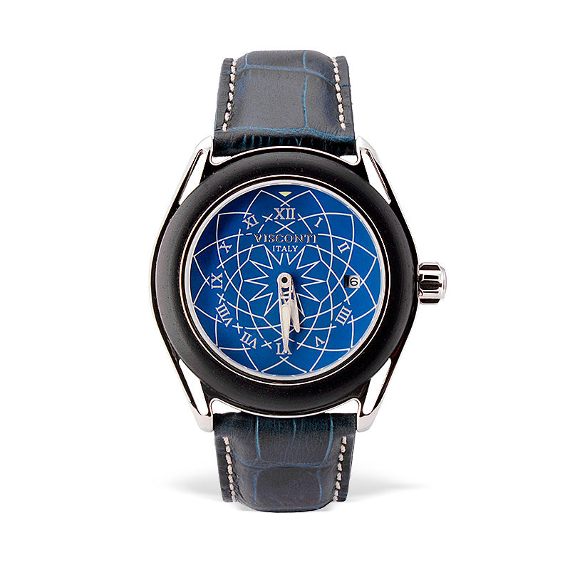 Visconti Men's Watch Lava Evolution 42mm Blue KW13-13