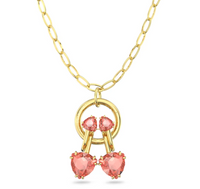 Thumbnail for Swarovski Millenia Pink AirPods Jewellery 5619475