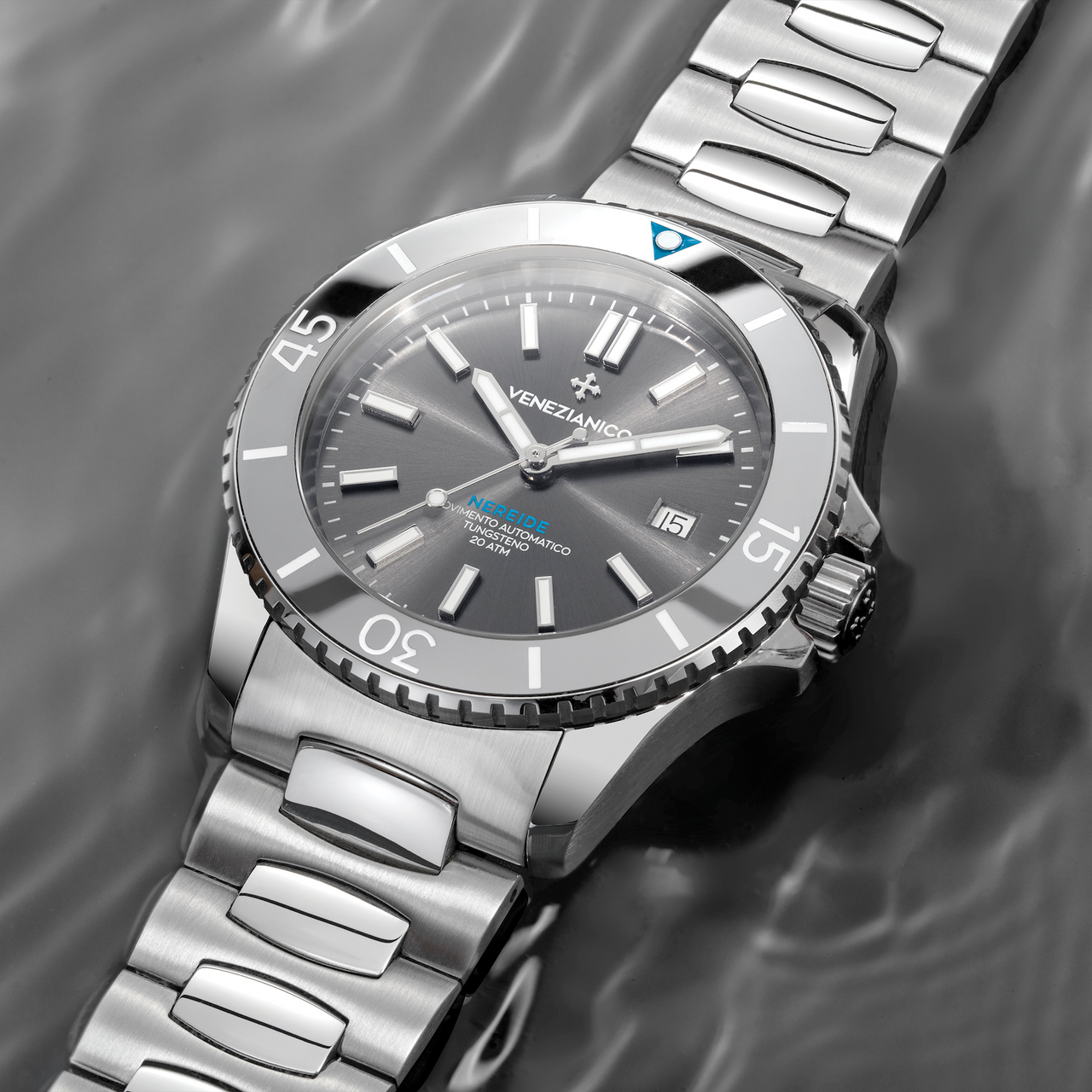 Venezianico Automatic Watch Nereide Tungsteno 4521502C