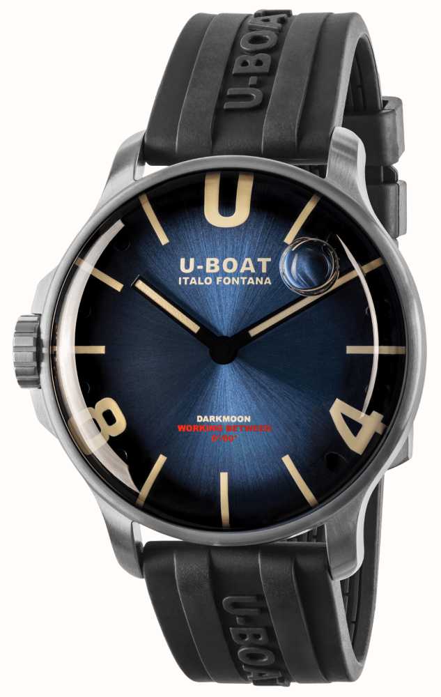 U-Boat Watch Darkmoon 44 Imperial Blue Steel 8704/D