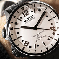 Thumbnail for U-Boat Watch Capsoil Doppiotempo 45 DLC White Rehaut 8889/B