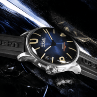 Thumbnail for U-Boat Watch Darkmoon 40 Blue Soleil Steel 9021/B