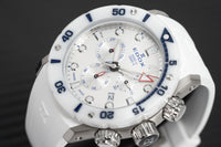 Thumbnail for Edox Men's Watch CO-1 Chronograph White 10242-TINB-BBUINR