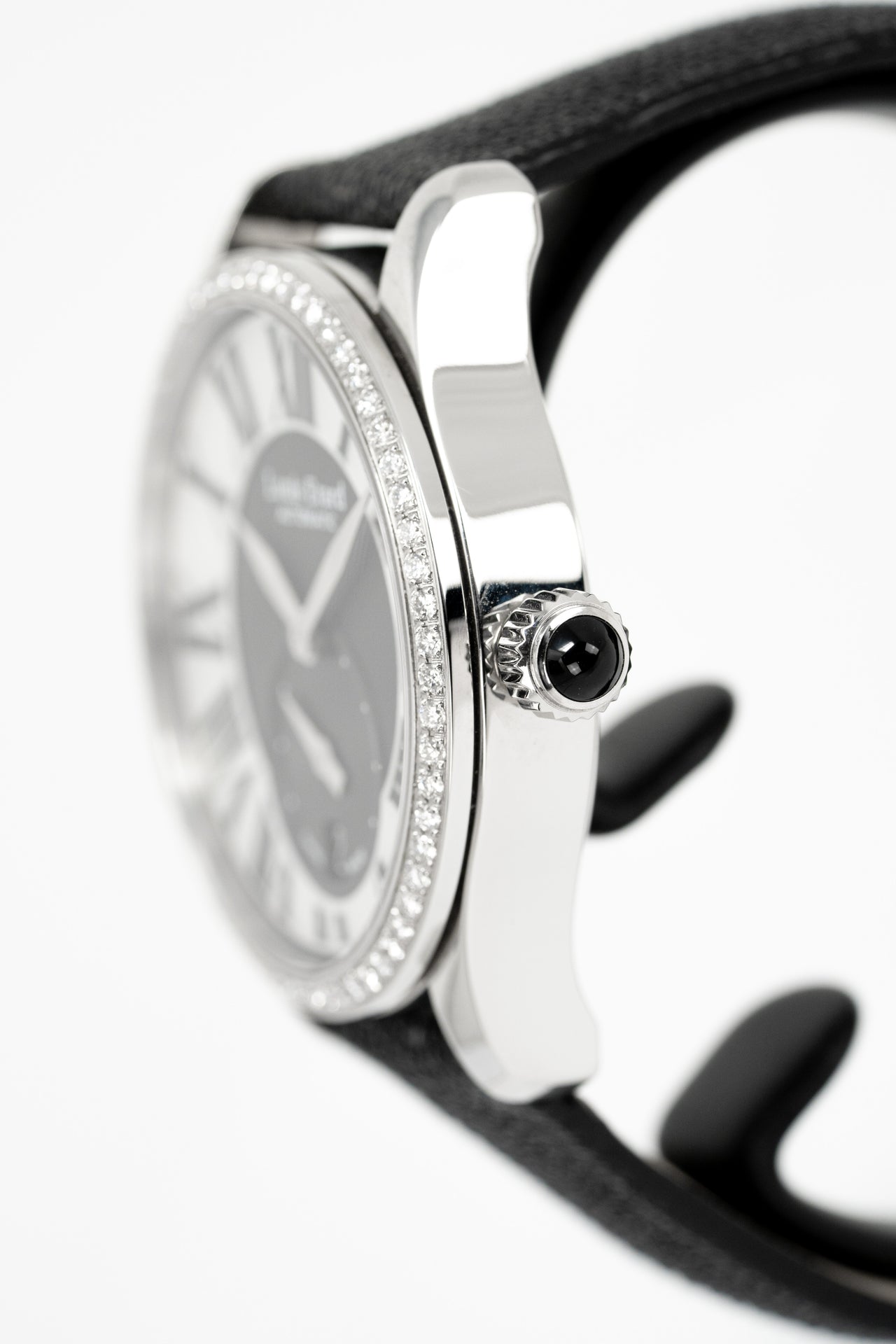 Louis Erard Watch Ladies Automatic Excellence Diamond Black 92602SE02.BDG02