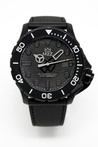 Thumbnail for M2Z Men's Watch Diver 200 Black 200-009