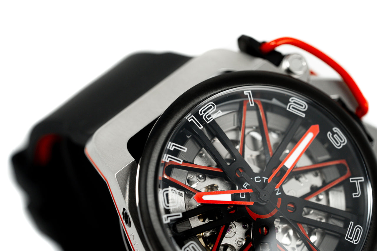 Mazzucato Watch Automatic RIM GT Red GT6-RE