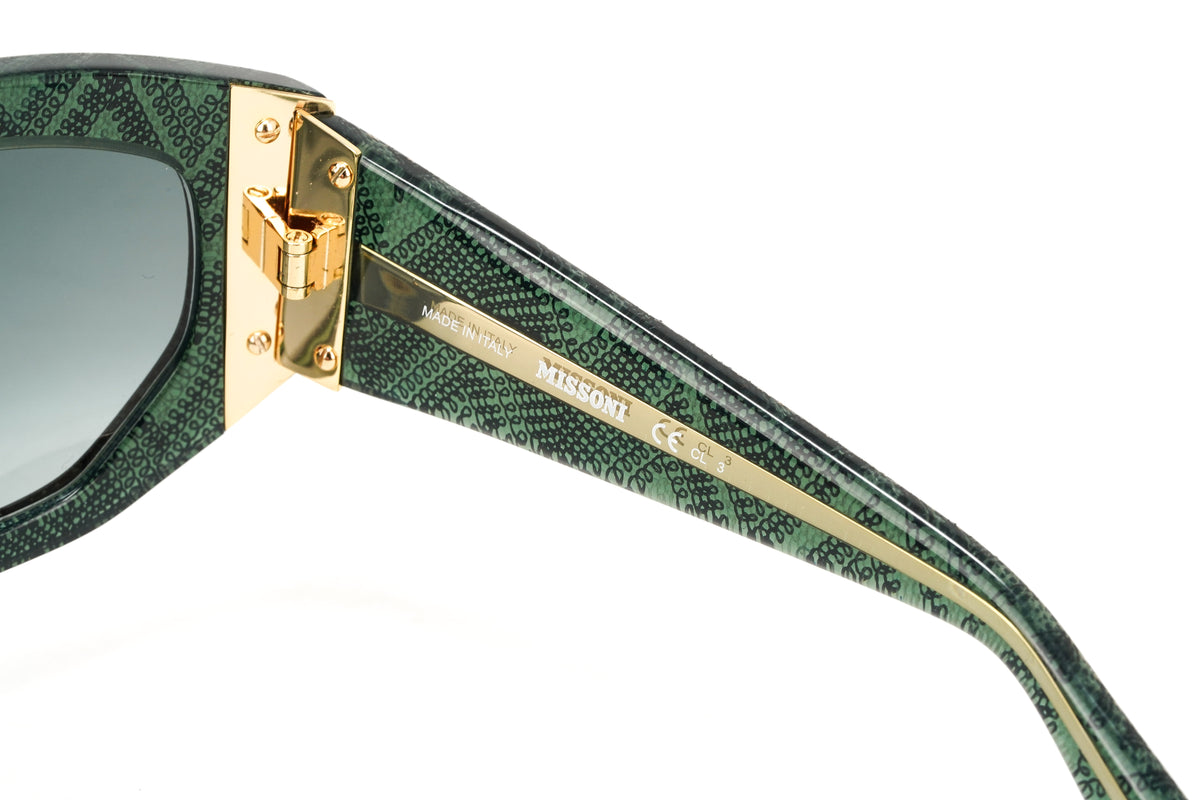 NEW MISSONI SUNGLASSES MIS 0169/S 0XGW IB GREEN HAVANA WOMEN EYEWEAR MISSONI Missoni Women main image 3