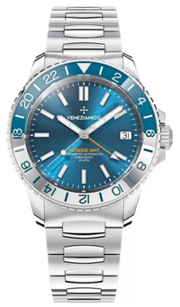 Thumbnail for Venezianico Automatic Watch Nereide GMT Blue 3521502C