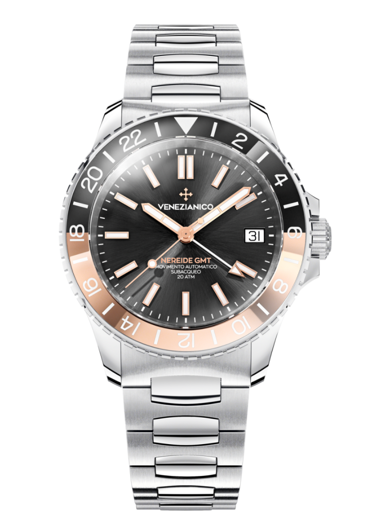 Venezianico Automatic Watch Nereide GMT Black 3521504C