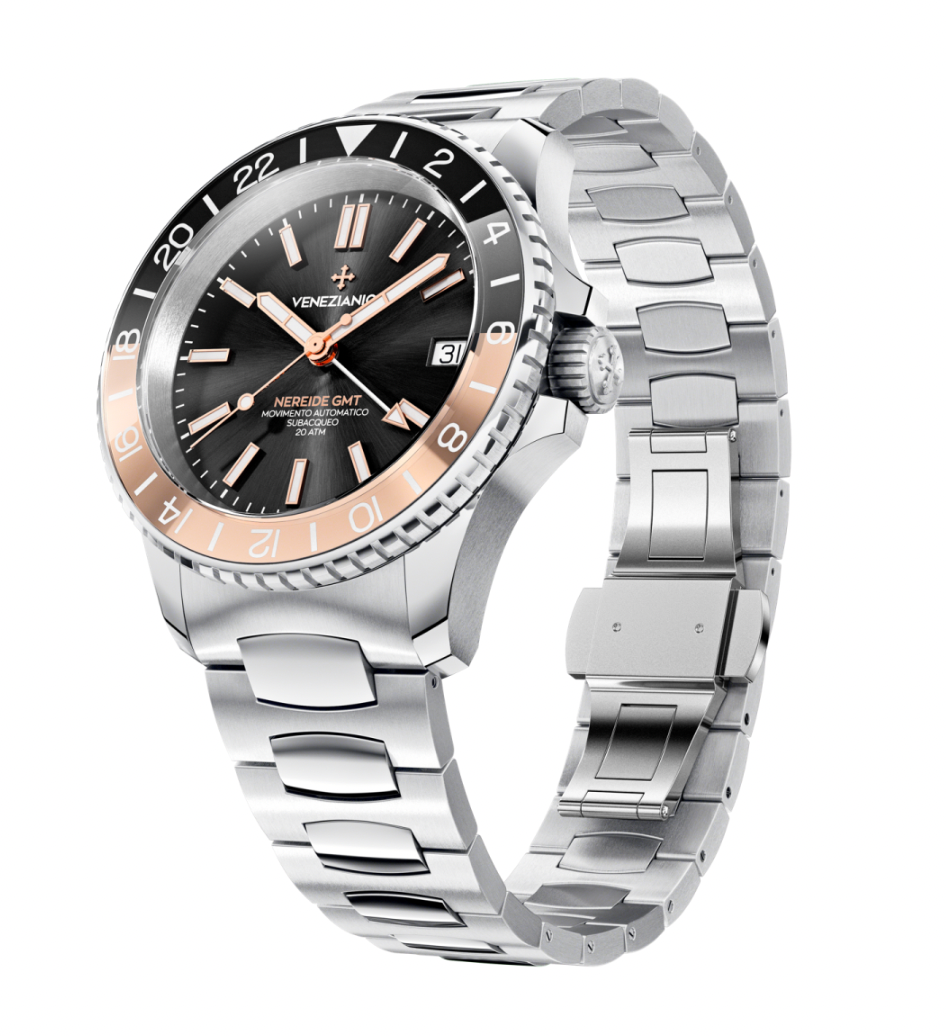Venezianico Automatic Watch Nereide GMT Black 3521504C