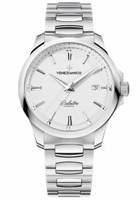 Thumbnail for Venezianico Automatic Watch Redentore 40 White SS 1221505C