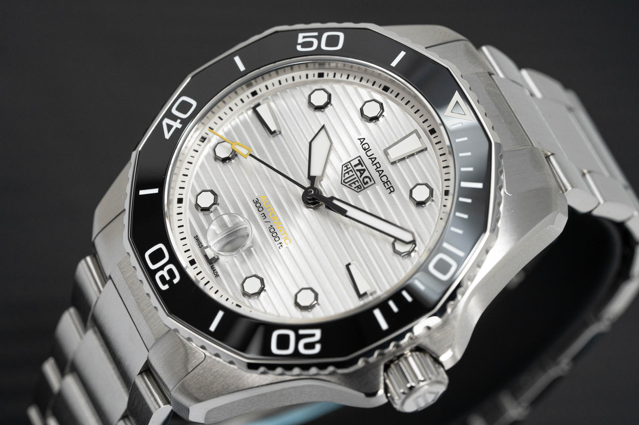 Tag Heuer Watch Automatic Aquaracer Professional 300 Silver WBP201C.BA0632