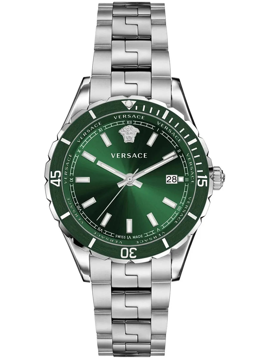 Versace Men's Watch Hellenyium 42mm Green Bracelet VE3A01022