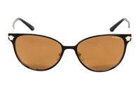 Thumbnail for Versace Women's Sunglasses Square Black/Pale Gold Polar VE2168 13772T