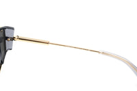 Thumbnail for Versace Women's Sunglasses Cat Eye Pale Gold Silver Mirror VE2239 12526G