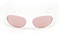 Thumbnail for Versace Women's Sunglasses Cat Eye White/Pink VE4386 401/84