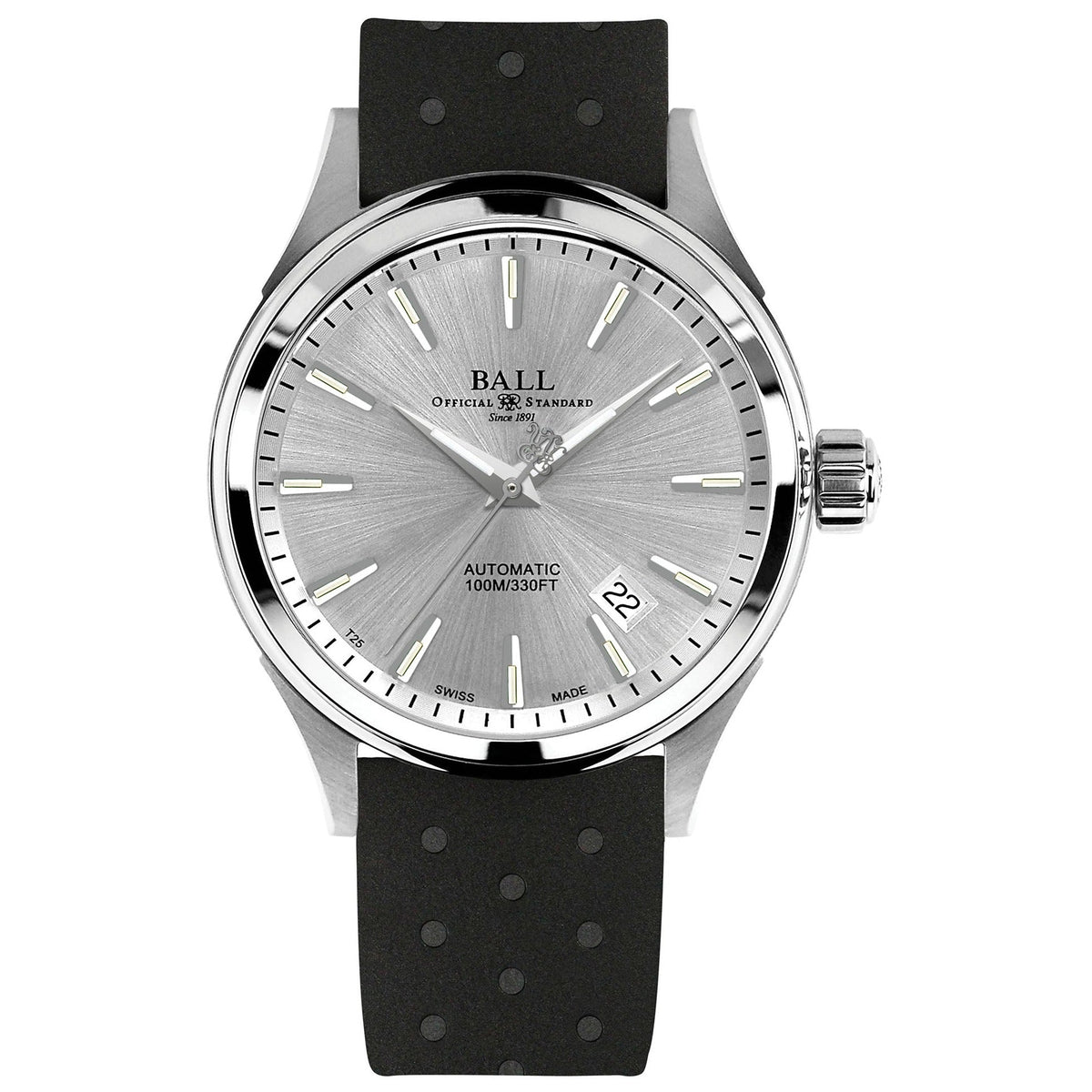 Ball Fireman Victory Men's Silver Watch NM2098C-P3J-SL from