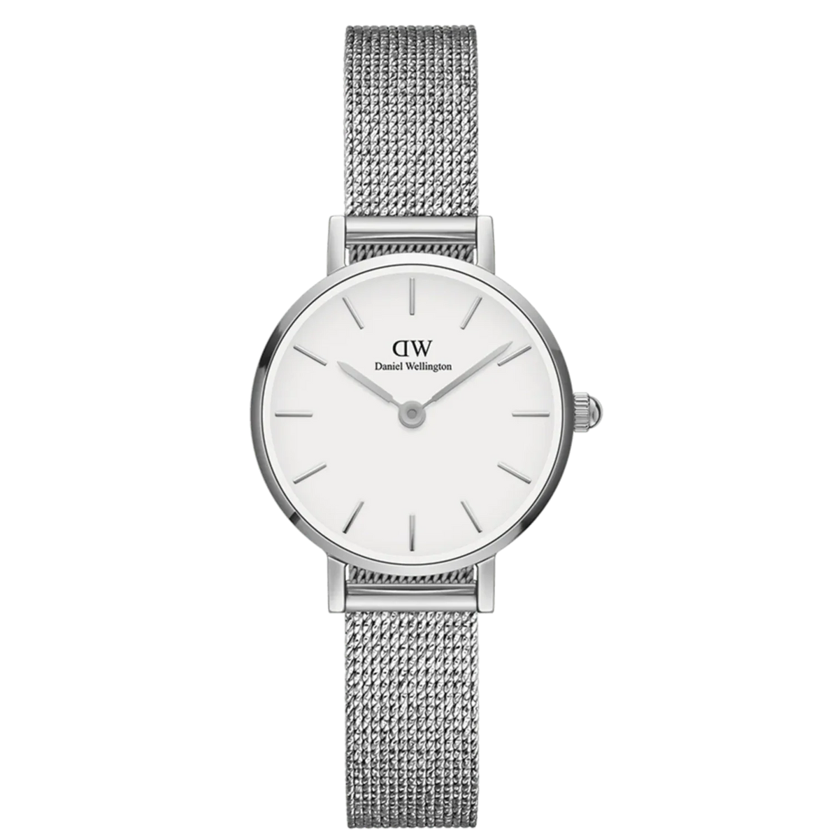 Daniel Wellington Petite White Dial White Leather Strap Watch For Women - DW00100249 main image 0
