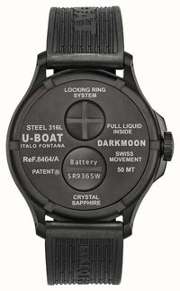 Thumbnail for U-Boat Watch Darkmoon 44 Black 8464/C