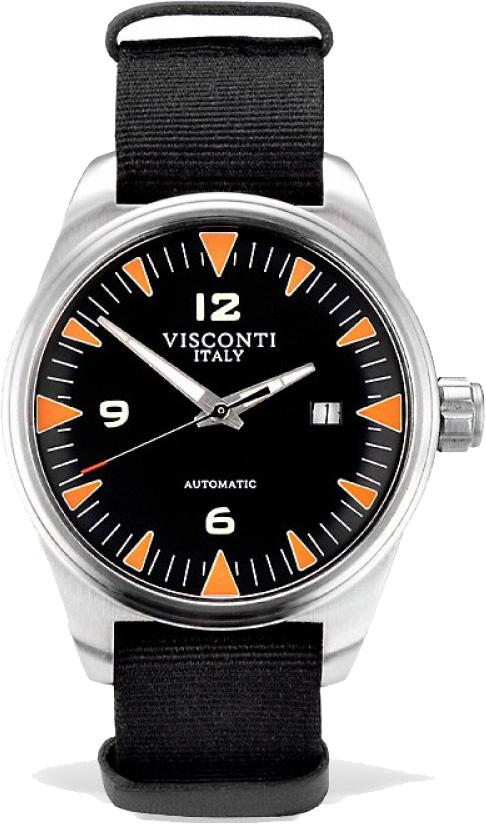 Visconti Men's Watch Roma 60s Time Sport Black KW21-07