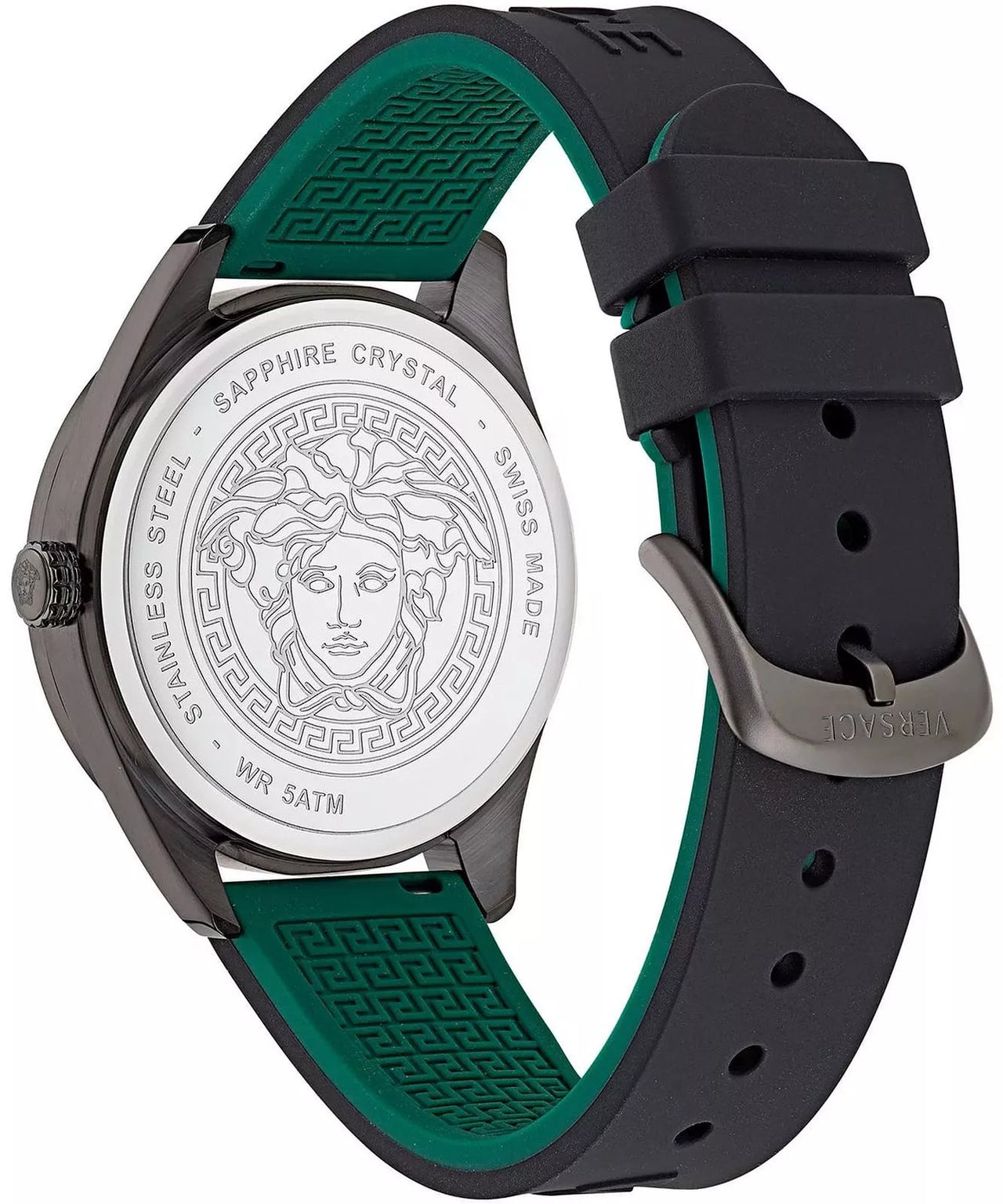 Versace Men's Watch V-Vertical 42mm Green Black VE3H00322
