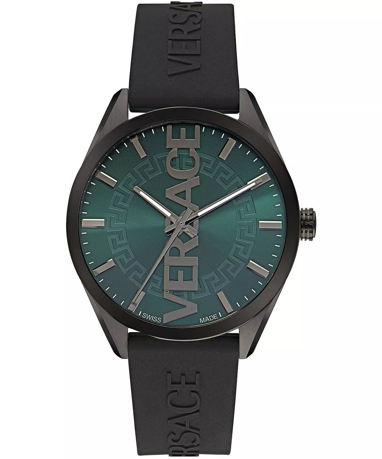 Versace Men's Watch V-Vertical 42mm Green Black VE3H00322