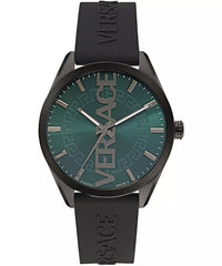 Thumbnail for Versace Men's Watch V-Vertical 42mm Green Black VE3H00322