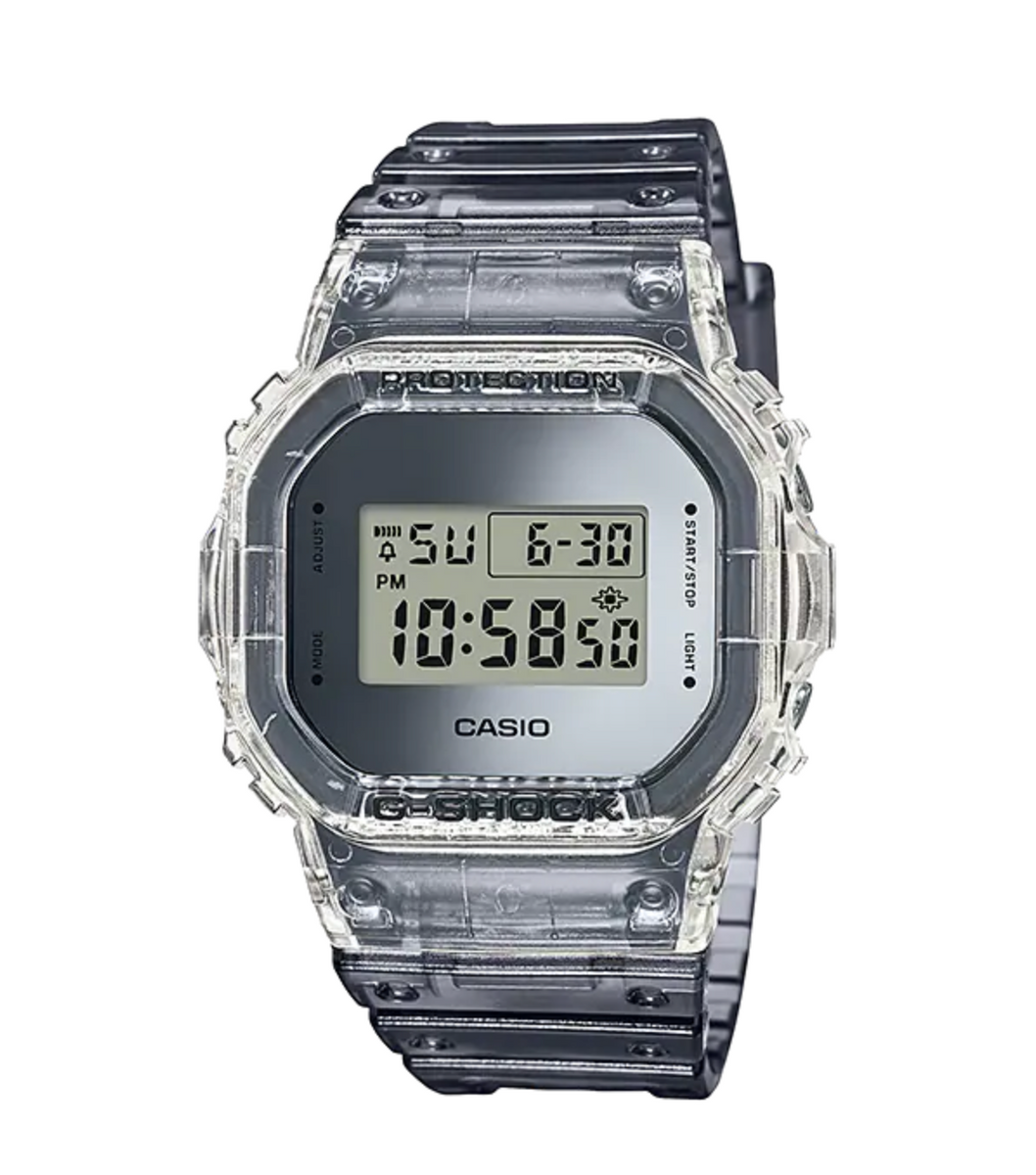 Casio dw 5600 white sales