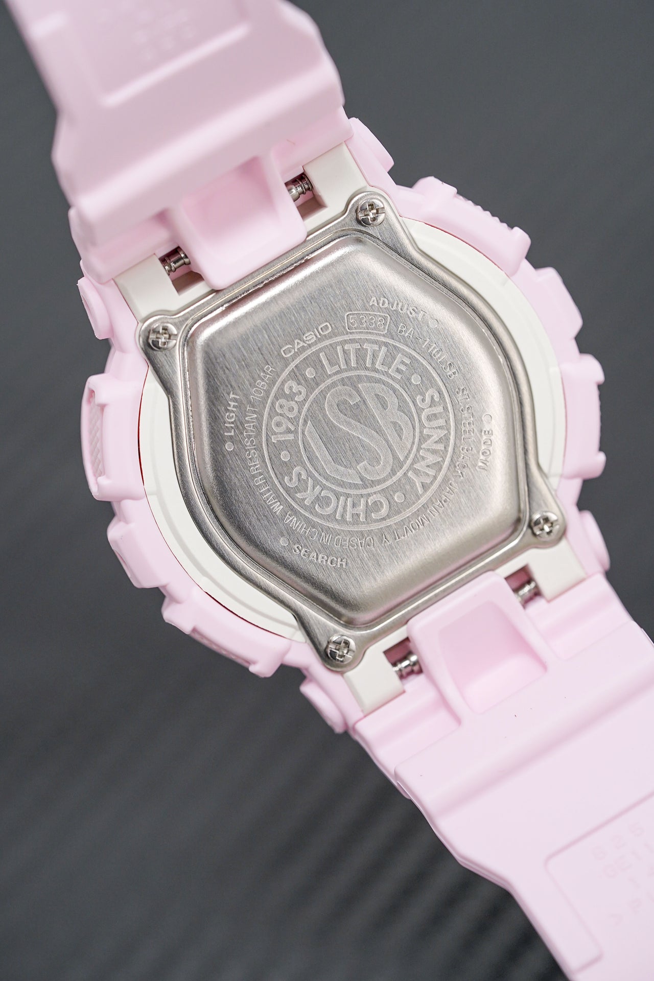 Casio Baby-G Watch Ladies Limited Edition Pink Floral BA-110LSB-4ADR