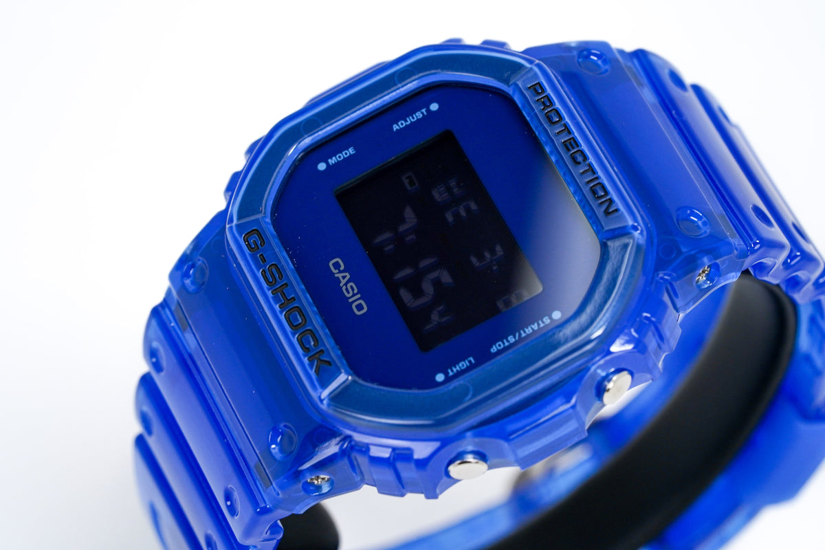 Casio G-Shock Men's Watch Translucent Blue DW-5600SB-2DR – Watches