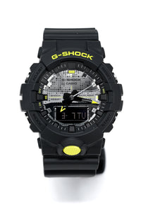 Thumbnail for Casio G-Shock Watch Black/Neon Digital Camo GA-800DC-1ADR
