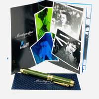 Thumbnail for Montegrappa Pen Icons Elvis Presley Fountain Pen Medium Tip Green ISICE3YG