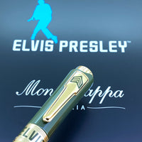 Thumbnail for Montegrappa Pen Icons Elvis Presley Fountain Pen Medium Tip Green ISICE3YG