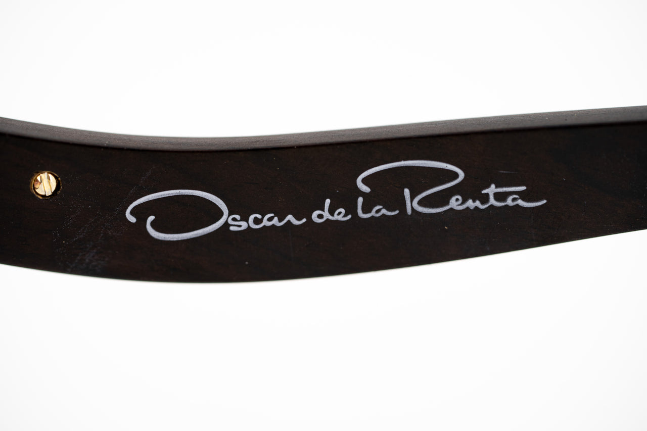 Oscar De La Renta Ladies Eyeglasses Cat Eye Ruby and Grey ODLR43C9SUN