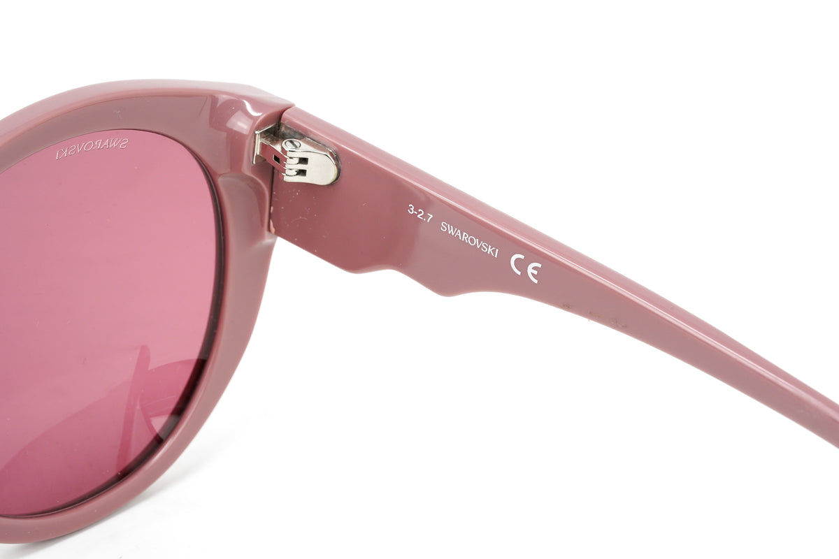 Swarovski Women's Sunglasses Round Cat Eye Thulian Pink SK0174/S 72S –  Watches  Crystals