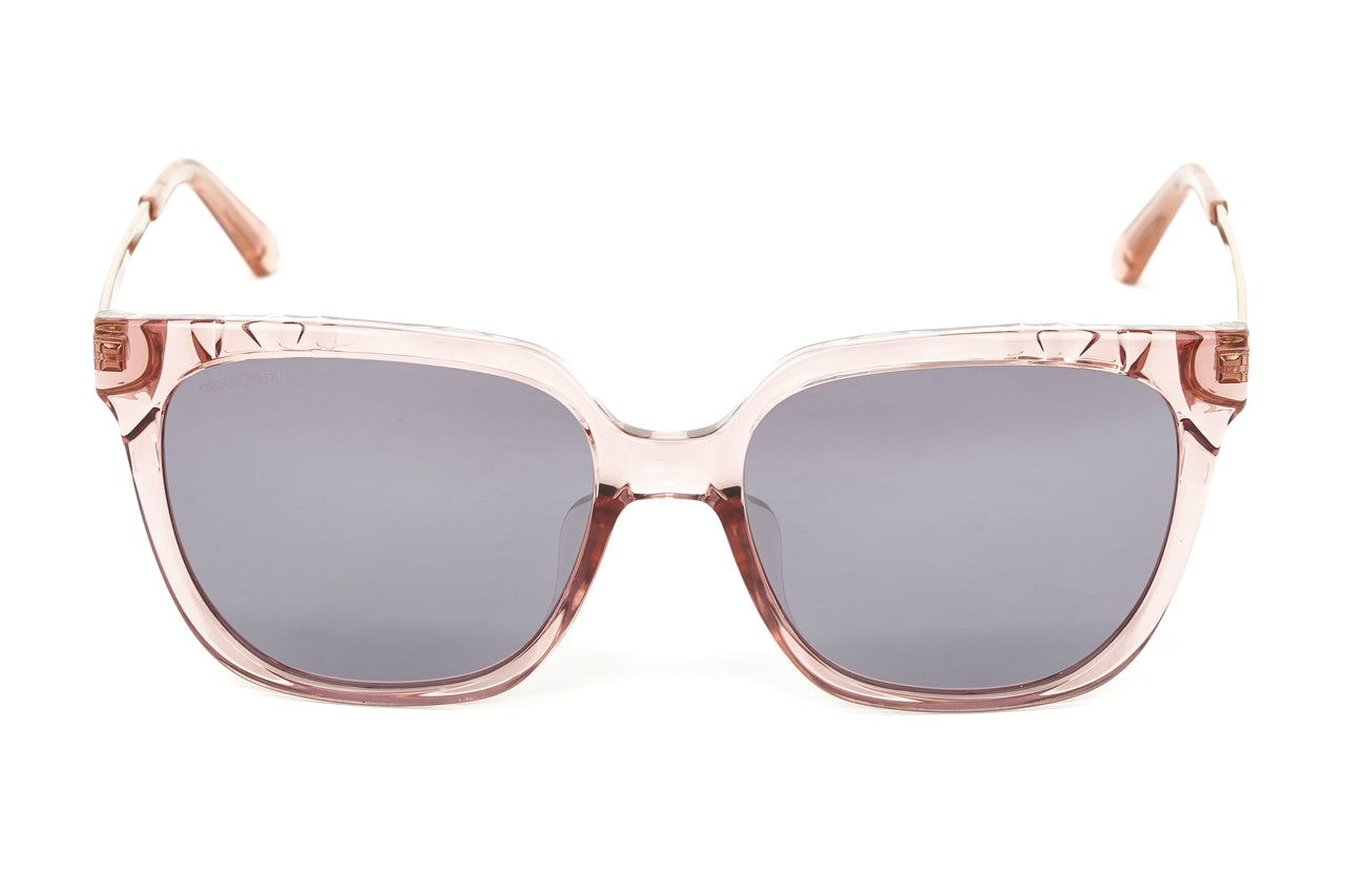 Swarovski Women's Sunglasses Square Translucent Pink SK0182-D/S 72S