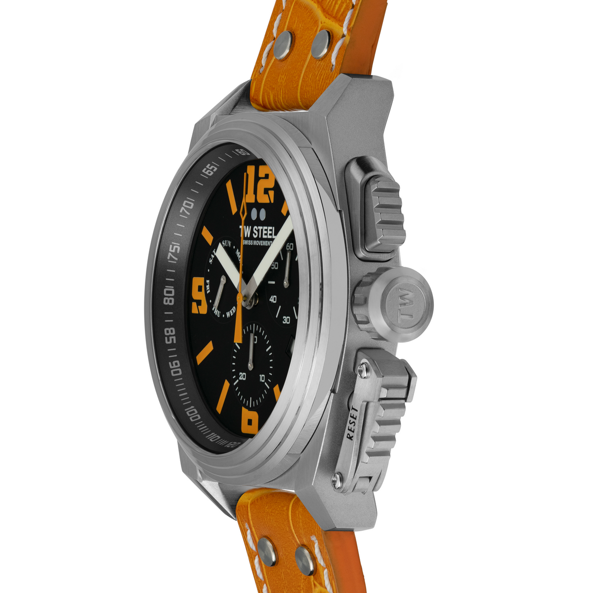 Tw steel 2025 orange watch