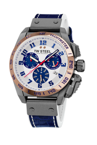 Thumbnail for TW Steel Watch Men's Swiss Canteen Chronograph Limited Edition Damon Hill TW1018