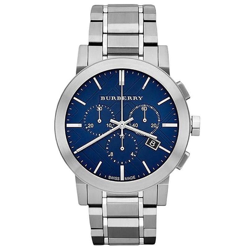 Burberry Men's Watch Chronograph The City Blue BU9363 - Watches & Crystals