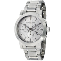 Thumbnail for Burberry Men's Watch Chronograph The City Silver BU9350 - Watches & Crystals