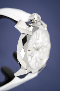 Thumbnail for GaGà Milano Reflection Silver Grey Butterfly Pattern - Watches & Crystals