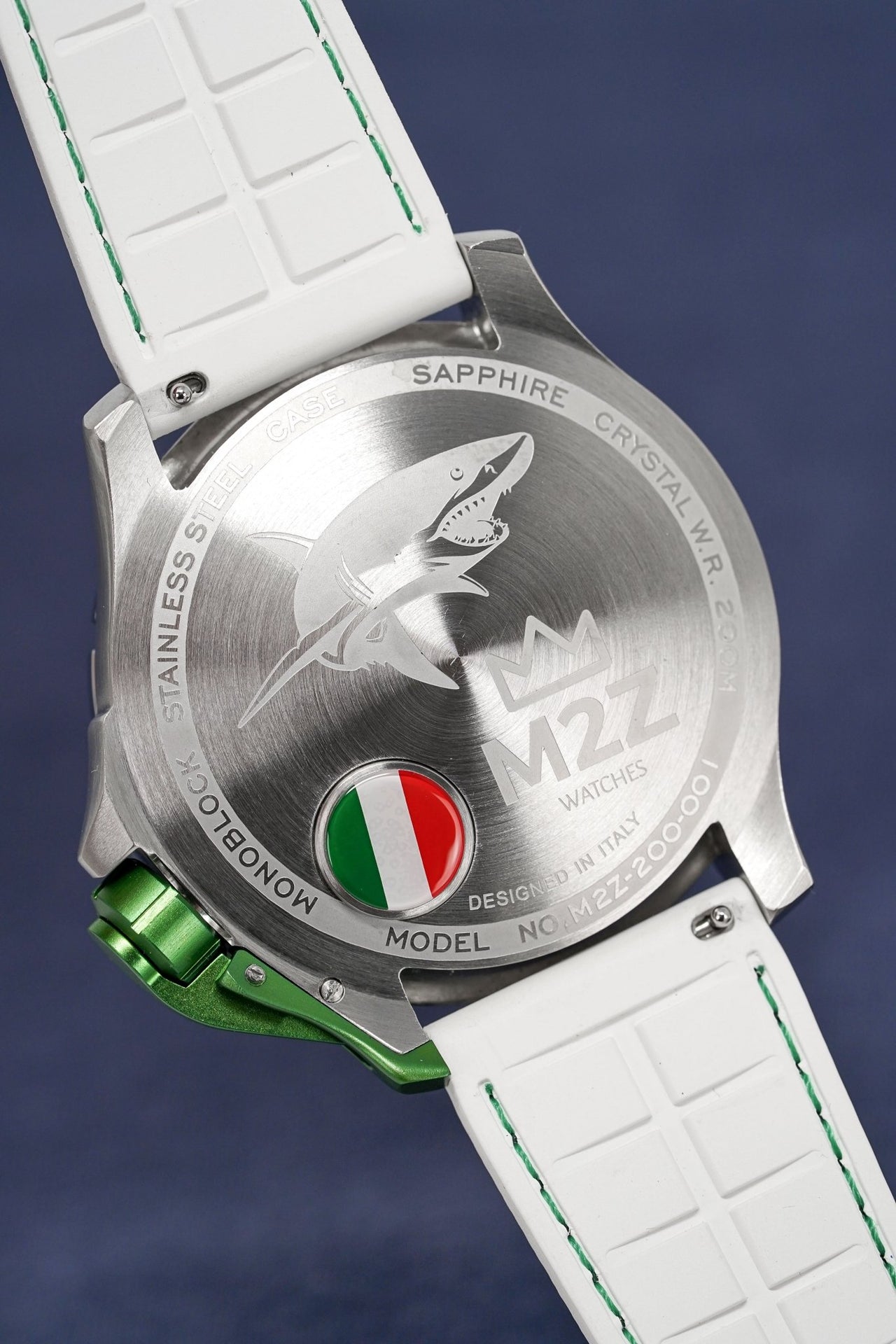 M2Z Men's Watch Diver 200 Green 200-001 - Watches & Crystals