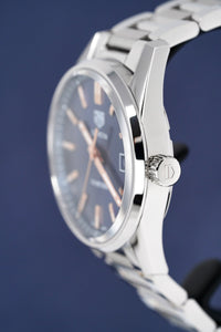 Thumbnail for Tag Heuer Quartz Watch Carrera Blue WAR1112.BA0601 - Watches & Crystals