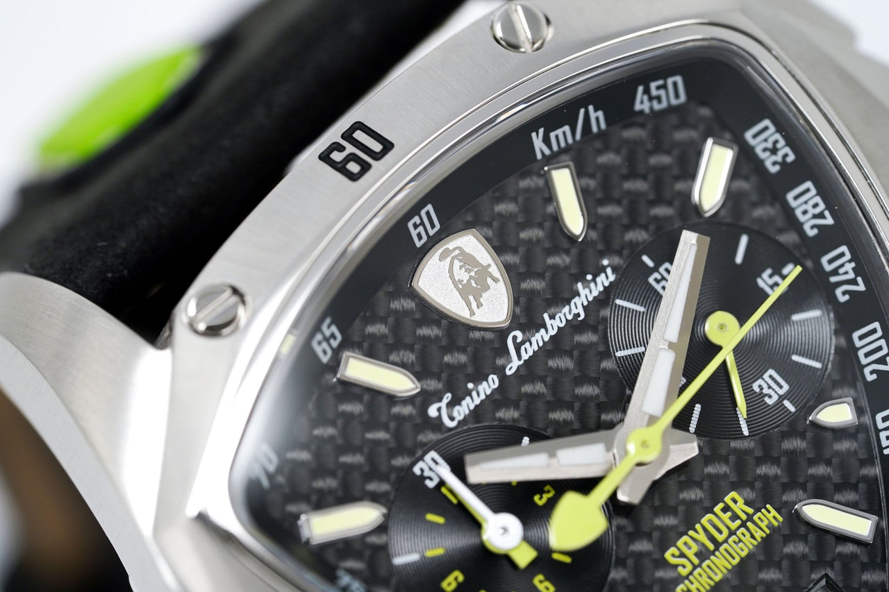 Tonino Lamborghini Men's Chronograph Watch New Spyder Green TLF-A13-3 - Watches & Crystals