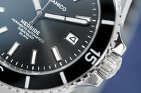 Thumbnail for Venezianico Automatic Watch Nereide Canova Bracelet Black 3321504C - Watches & Crystals