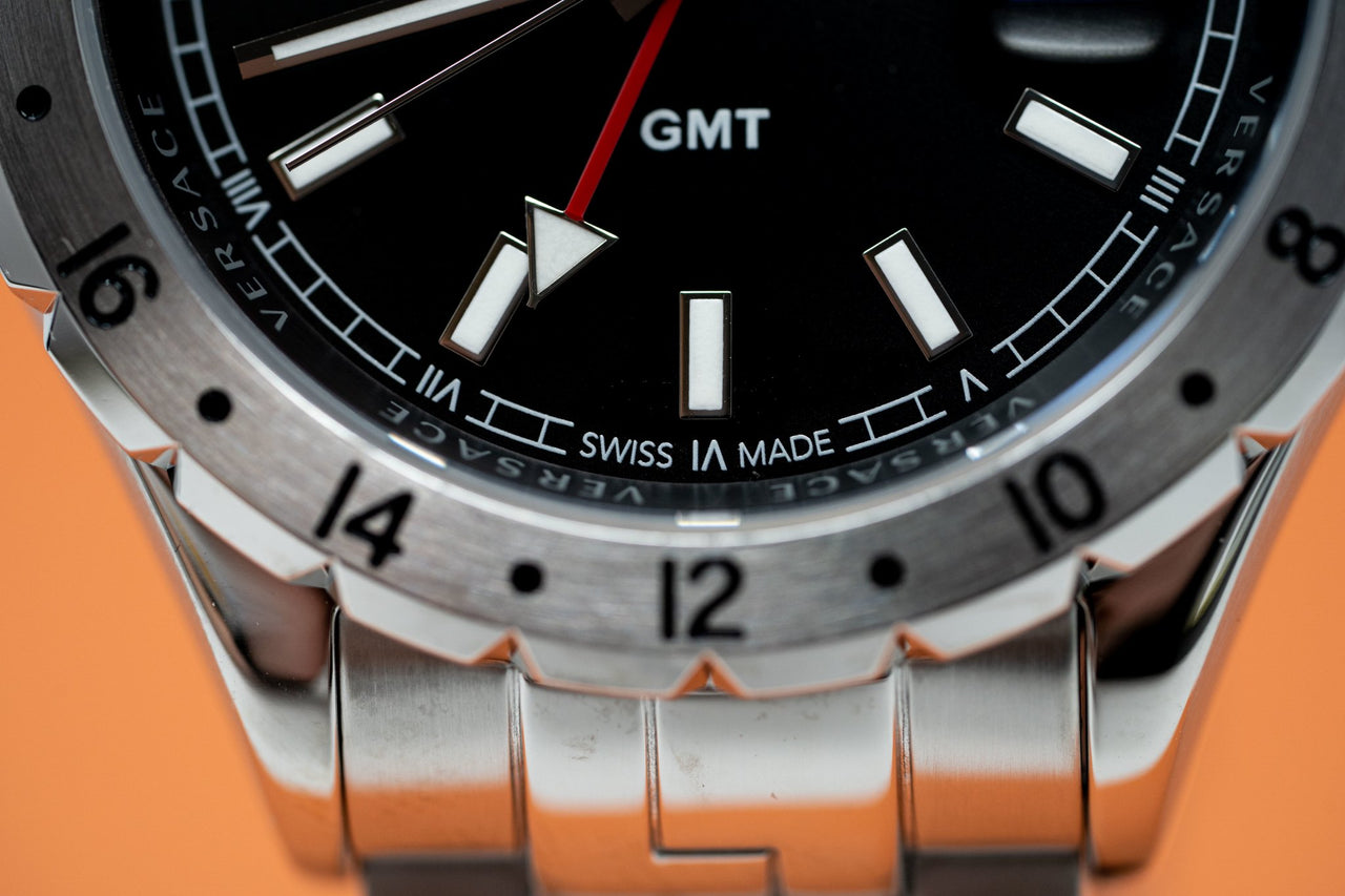 Versace Hellenyium GMT Black - Watches & Crystals