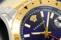 Thumbnail for Versace Men's Watch Hellenyium GMT Two-Tone Blue V11060017 - Watches & Crystals