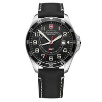 Thumbnail for Victorinox Men's Watch Fieldforce GMT Black 241895 - Watches & Crystals
