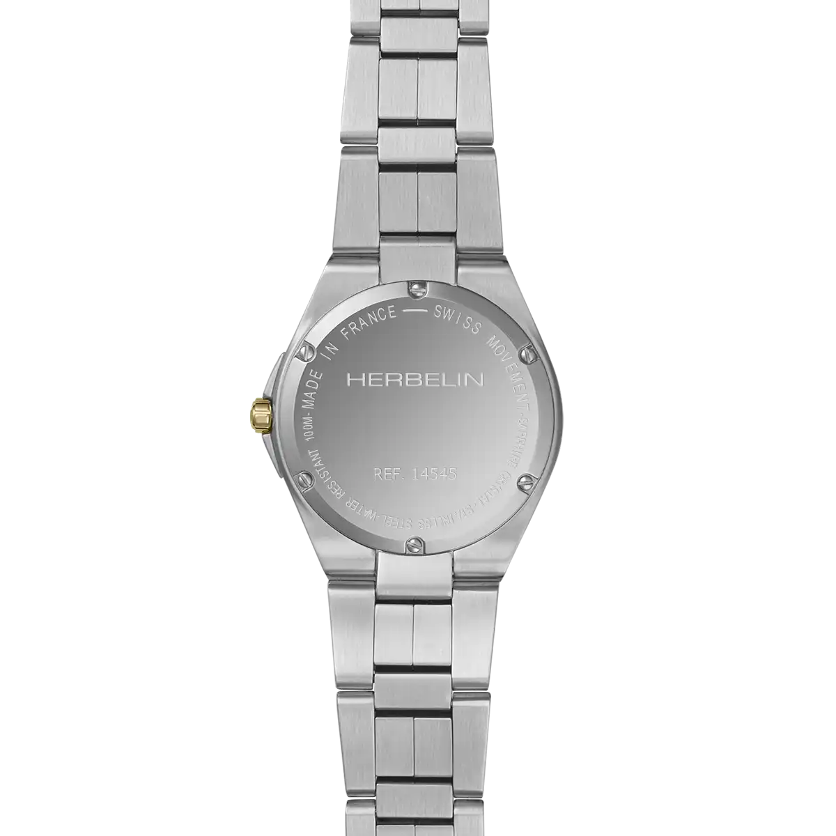 Herbelin Cap Camarat Ladies Two-Tone Quartz Watch 14545BT11N