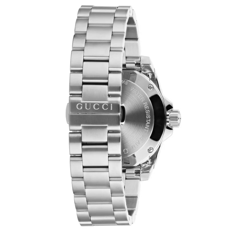 Gucci Watch Dive 40mm Black Silver YA136301A